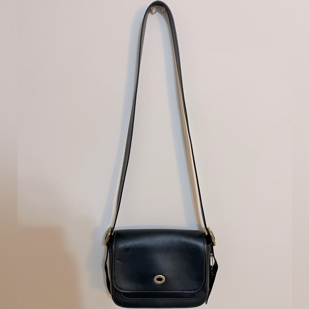Coach Rambler Leather Crossbody Bag